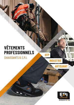 Catalogue bleu EPI Center pour le BTP - INDUSTRIE - ARTISANAT