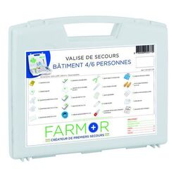 Valise secours BATIMENT 4/6 PERSONNES Valise secours BATIMENT 4/6 PERSONNES
