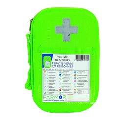 Trousse secours fluo ESPACES VERTS Trousse secours fluo ESPACES VERTS