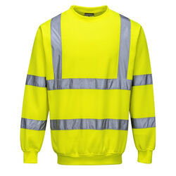 SWEAT HV HIVIS JAUNE Strasbourg