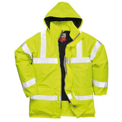 PARKA HV UNIE BIZFLAME RAIN JAUNE Strasbourg