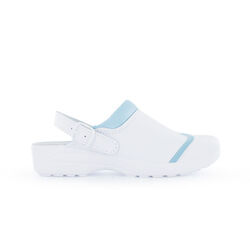 Sabots non sécurité MADO E A SRC BLANC BLEU CIEL Sabots non sécurité MADO E A SRC BLANC BLEU CIEL