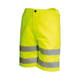 Bermuda HV Fluo Safe 9087 JAUNE FLUO