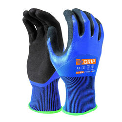 Gants de manutention E-GRIP DOUBLE NITRILE Gants de manutention E-GRIP DOUBLE NITRILE