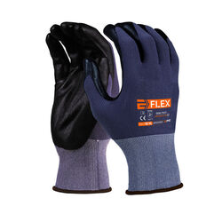 Gants de manutention E-FLEX NITRILE PAUME TACTILE Gants de manutention E-FLEX NITRILE PAUME TACTILE