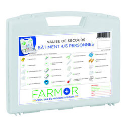 Valise secours BATIMENT 4/6 PERSONNES Strasbourg Valise secours BATIMENT 4/6 PERSONNES Strasbourg