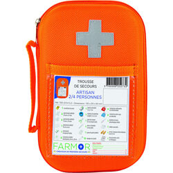 Trousse secours fluo ARTISAN 2/4 PERSONNES Strasbourg Trousse secours fluo ARTISAN 2/4 PERSONNES Strasbourg