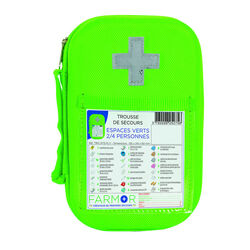 Trousse secours fluo ESPACES VERTS Strasbourg Trousse secours fluo ESPACES VERTS Strasbourg