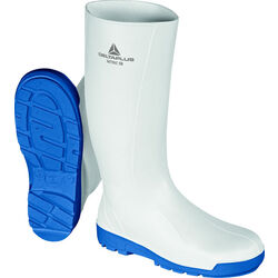 Bottes de s&eacute;curit&eacute; NITRIC SB FO SRC BLANC BLEU Strasbourg