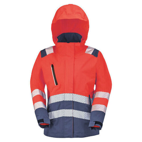 IRMA PARKA INTEMPERIES FEMME HI-VI ROUGE/MARINE